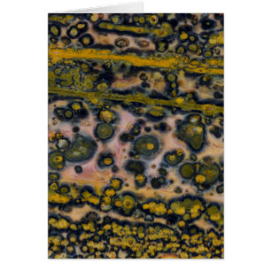 Yellow spotted Ocean Jasper