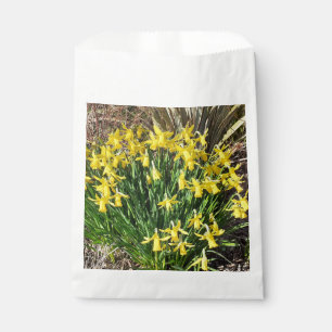 Yellow Spring Daffodils Favor Bag