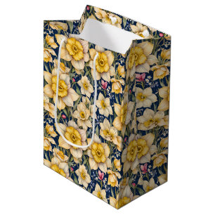Yellow Spring Daffodils Medium Gift Bag