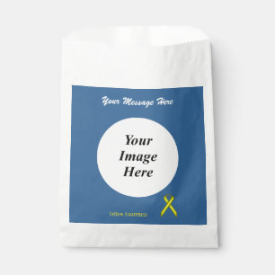 Yellow Standard Ribbon Template by Kenneth Yoncich Favour Bags