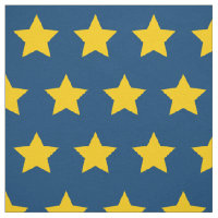 yellow star Pattern blue background