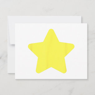 Yellow star tree Merry christmas Save The Date