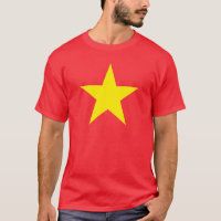 Yellow Star / Vietnam - Patriotic Tee T-Shirt