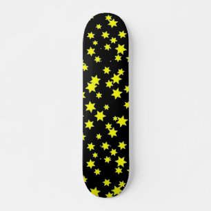 Yellow Stars Skateboard