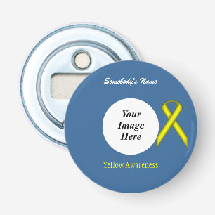 Yellow Stnd Ribbon Template Kenneth Yoncich Bottle Opener