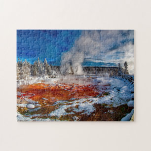Yellow Stone National Park. Jigsaw Puzzle