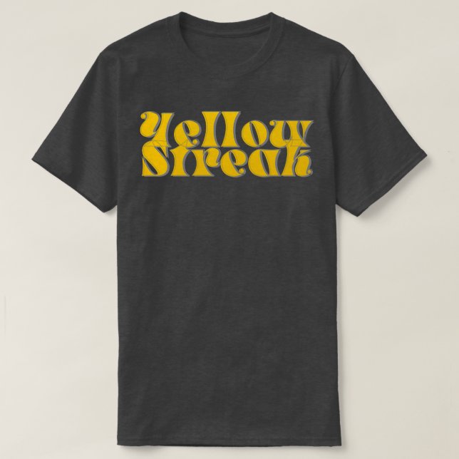 Yellow Streak T-Shirt (Design Front)