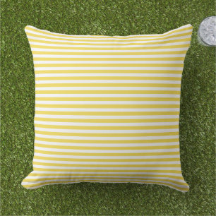 Yellow Stripes Cushion