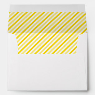 Yellow Stripes - Envelope
