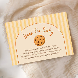 Yellow Stripes Little Cutie Pie Books For Baby Enclosure Card