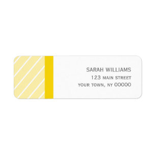 Yellow Stripes Pattern