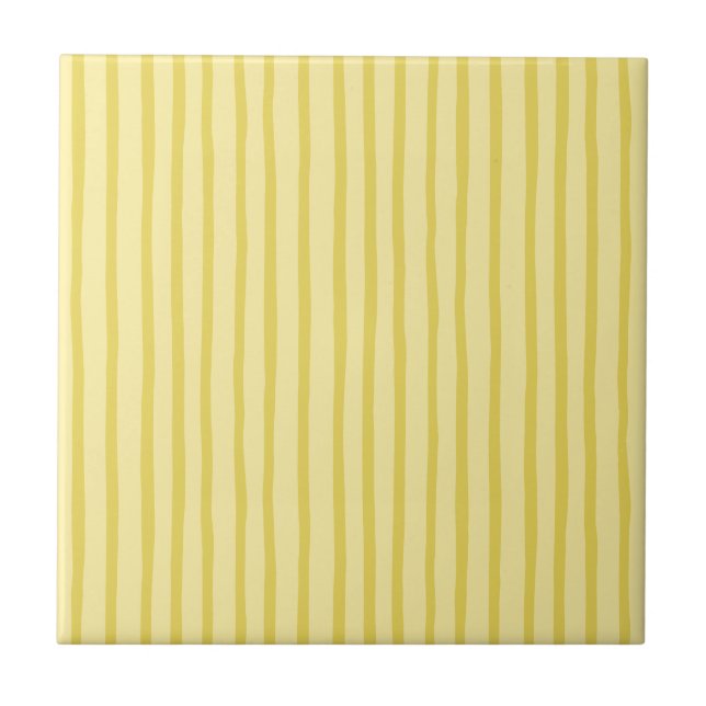 Yellow Stripes Tile (Front)