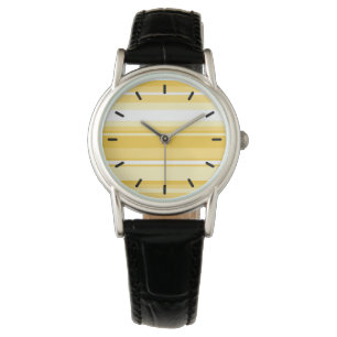 Yellow stripes watch