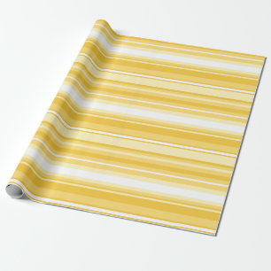 Yellow stripes wrapping paper