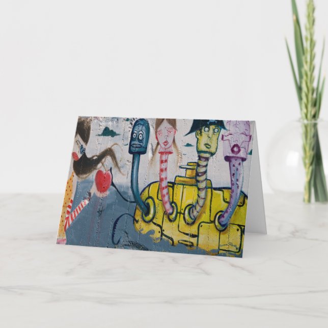 Yellow Submarine Card (Front)