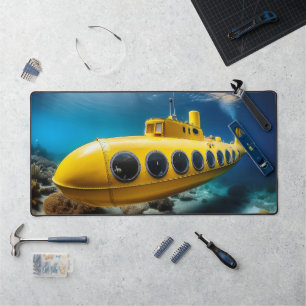Yellow Submarine Desk Mat! Mat