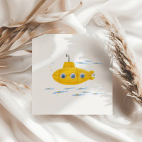 Yellow Submarine Kids Birthday
