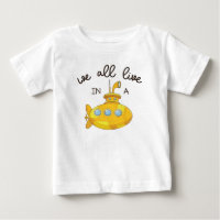 Yellow Submarine Shirt, Yellow Submarine Toddler S