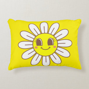 Yellow Sun 12x16 Accent Pillow