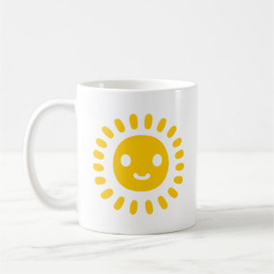 Yellow Sun Art Coffee Mug
