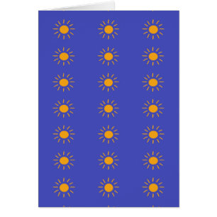 Yellow sun pattern