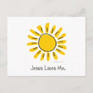 Yellow Sun Postcard