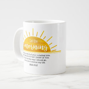 Yellow Sun Psalm Large Coffee Mug