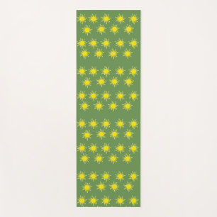 Yellow Sun Yoga Mat