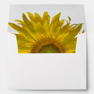 Yellow Sunflower Envelopes