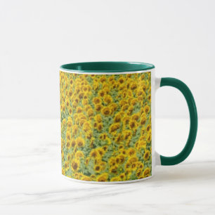 Yellow Sunflower Field Mug