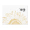 Yellow Sunflower Graphic Wedding RSVP Response