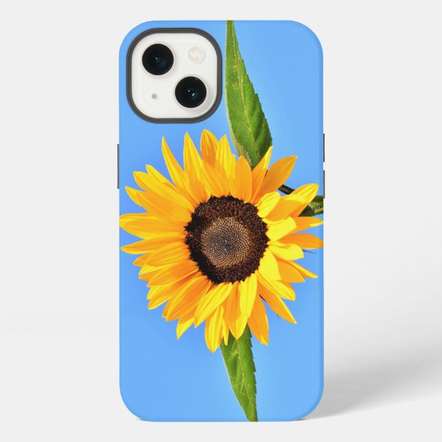Yellow Sunflower iPhone Case (Back)