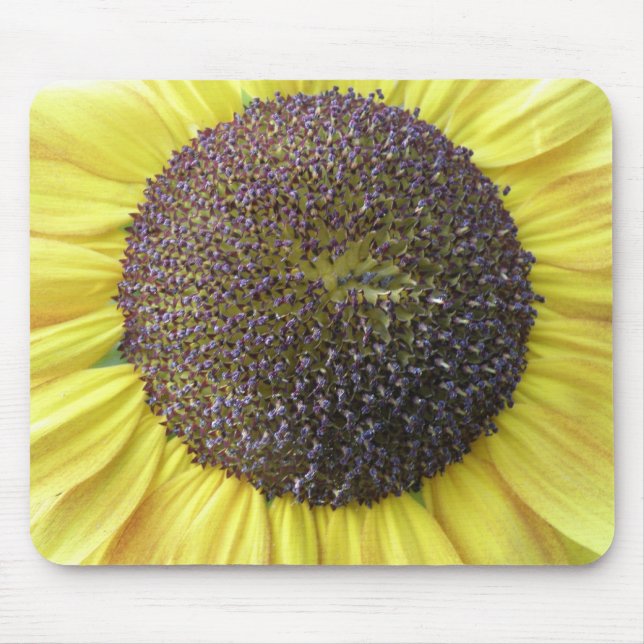 Yellow Sunflower Mousepad (Front)