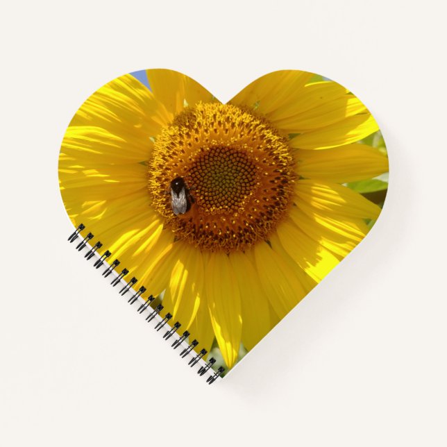 Yellow Sunflower Notebook (Front)