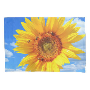 Yellow Sunflower Pillow Case