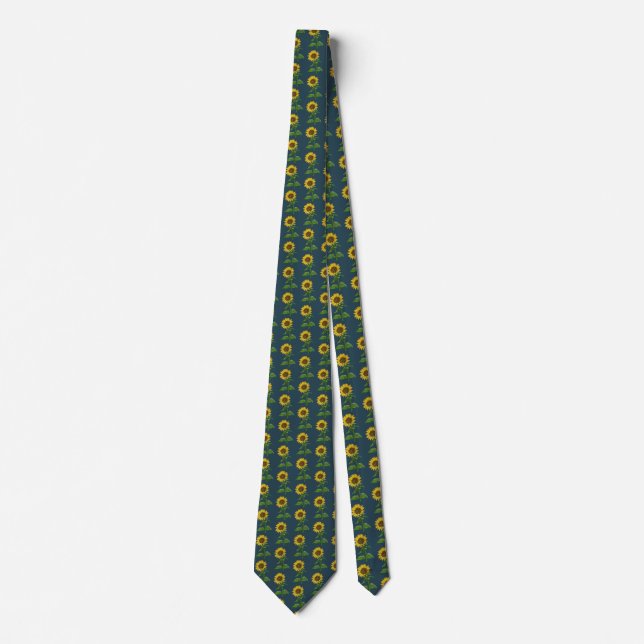 Yellow sunflower  tie (Front)