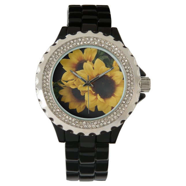 Yellow Sunflower Watch (Front)