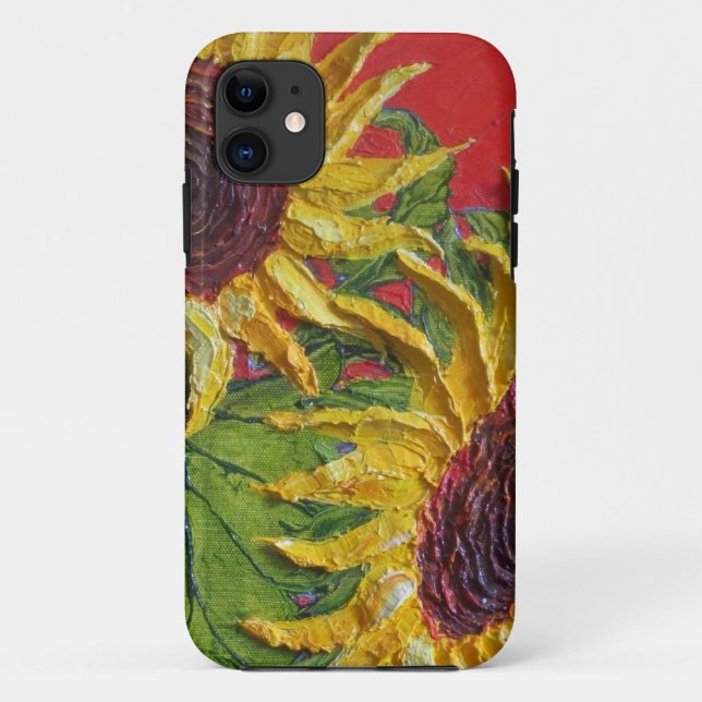Yellow Sunflowers iPhone 5 Case (Back)
