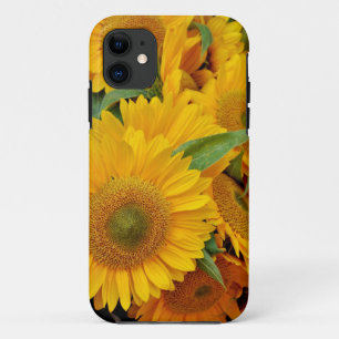 Yellow sunflowers print Case-Mate iPhone case