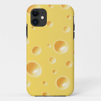 Yellow Swiss Cheese Slice Texture iphone 5 case