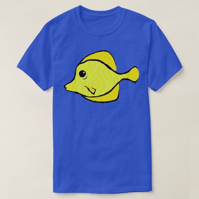 Yellow Tang Classic TShirt (Design Front)