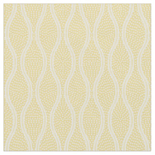 Yellow Tatewaku Same Komon (large scale) Fabric