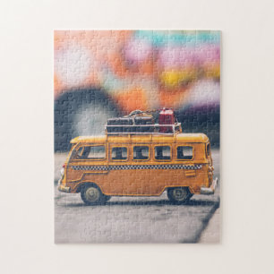 Yellow Taxi Travel Jigsaw Puzzle