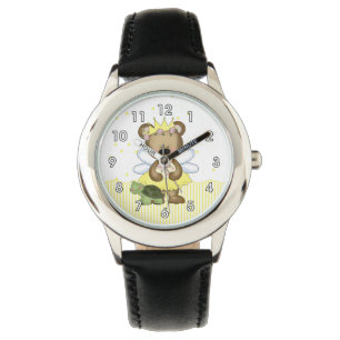 Yellow Teddy Bear Fairy Watch