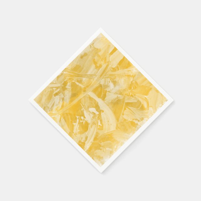 Yellow Textured Napkin (Corner)