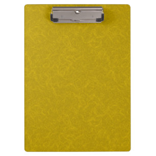 Yellow textured surface with swirling pattern clipboard