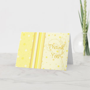 Yellow Thanks for Hosting Baby Shower Card