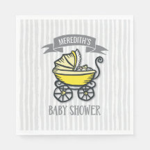 Yellow-Themed Baby Shower