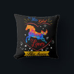 Yellow This Girl Loves Her Horse   Cushion<br><div class="desc">This Girl Loves Her Horse</div>
