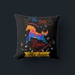 Yellow This Girl Loves Her Horse   Cushion<br><div class="desc">This Girl Loves Her Horse</div>